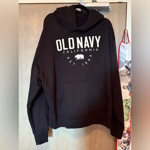 Black old navy hoodie